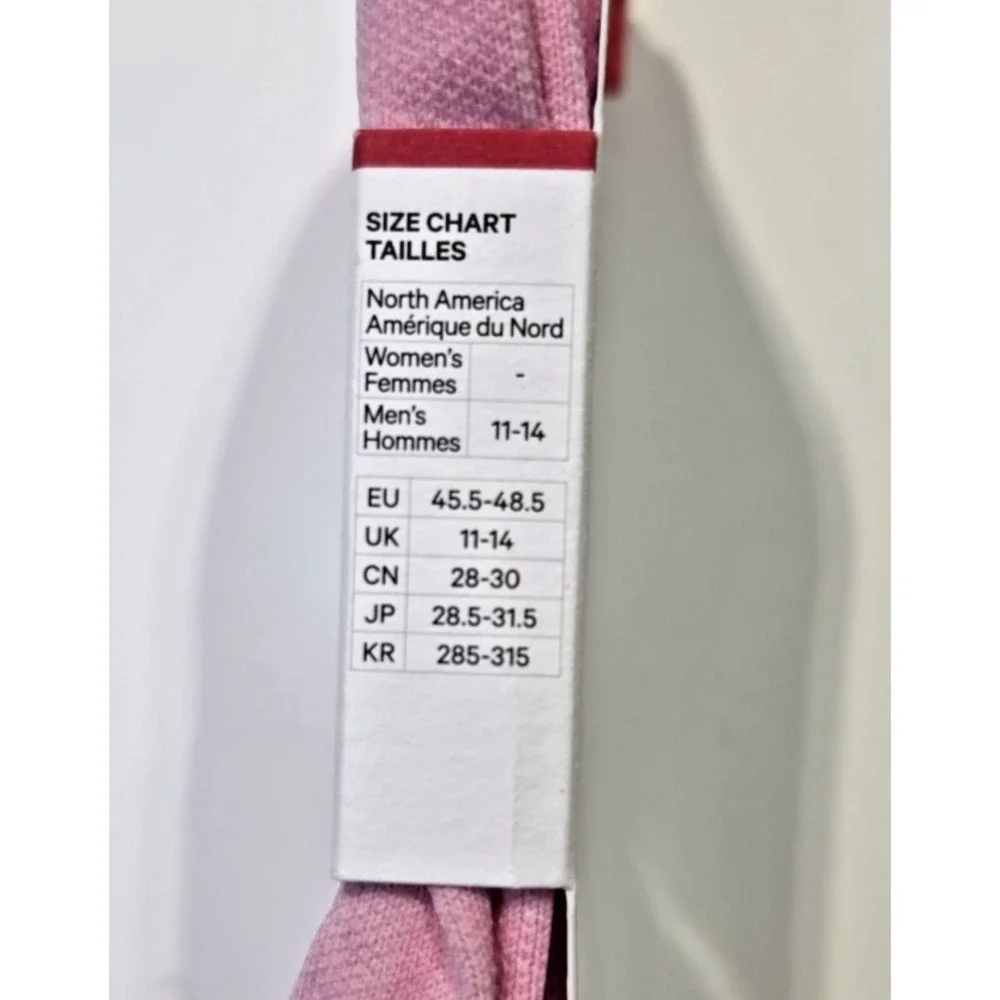 Lululemon Power Stride Knee High Socks XL Pink Red 1 Pair NWT Unisex Athletic